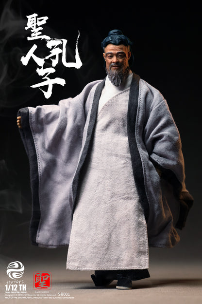 303TOYS 聖人シリーズ NO.SR001 至聖先師・孔子 1/12スケール可動フィギュア 通常版【予約商品】
