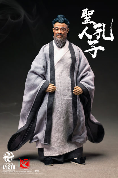 303TOYS 聖人シリーズ NO.SR001 至聖先師・孔子 1/12スケール可動フィギュア 通常版【予約商品】