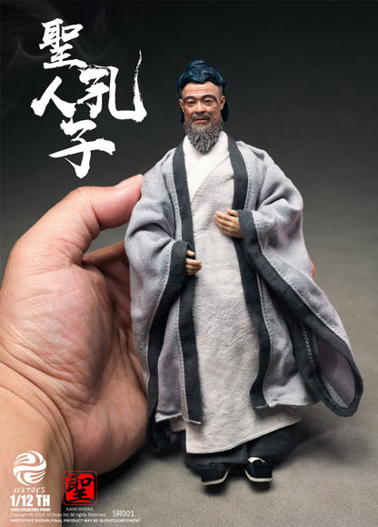 303TOYS 聖人シリーズ NO.SR001 至聖先師・孔子 1/12スケール可動フィギュア 通常版【予約商品】