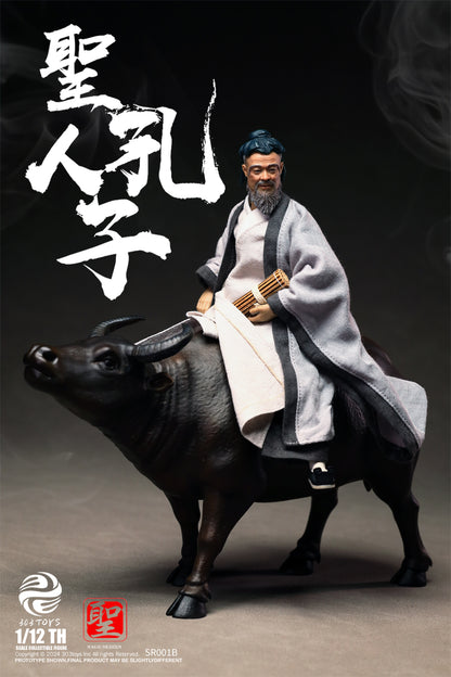 303TOYS 聖人シリーズ NO.SR001B 至聖先師・孔子 1/12スケール可動フィギュア 豪華版【予約商品】