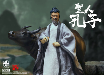 303TOYS 聖人シリーズ NO.SR001B 至聖先師・孔子 1/12スケール可動フィギュア 豪華版【予約商品】