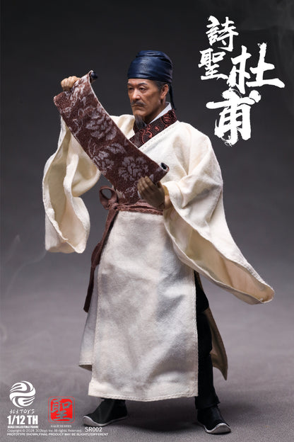 303TOYS 聖人シリーズ NO.SR002 詩聖・杜甫 1/12スケール可動フィギュア 通常版【予約商品】