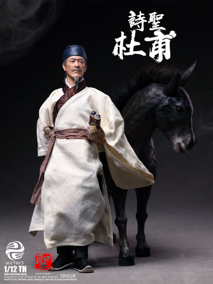 303TOYS 聖人シリーズ NO.SR002B 詩聖・杜甫 1/12スケール可動フィギュア 豪華版【予約商品】