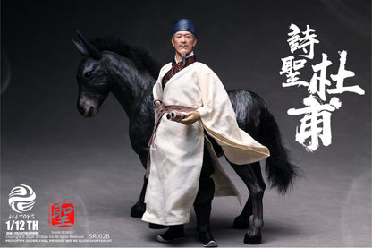 303TOYS 聖人シリーズ NO.SR002B 詩聖・杜甫 1/12スケール可動フィギュア 豪華版【予約商品】