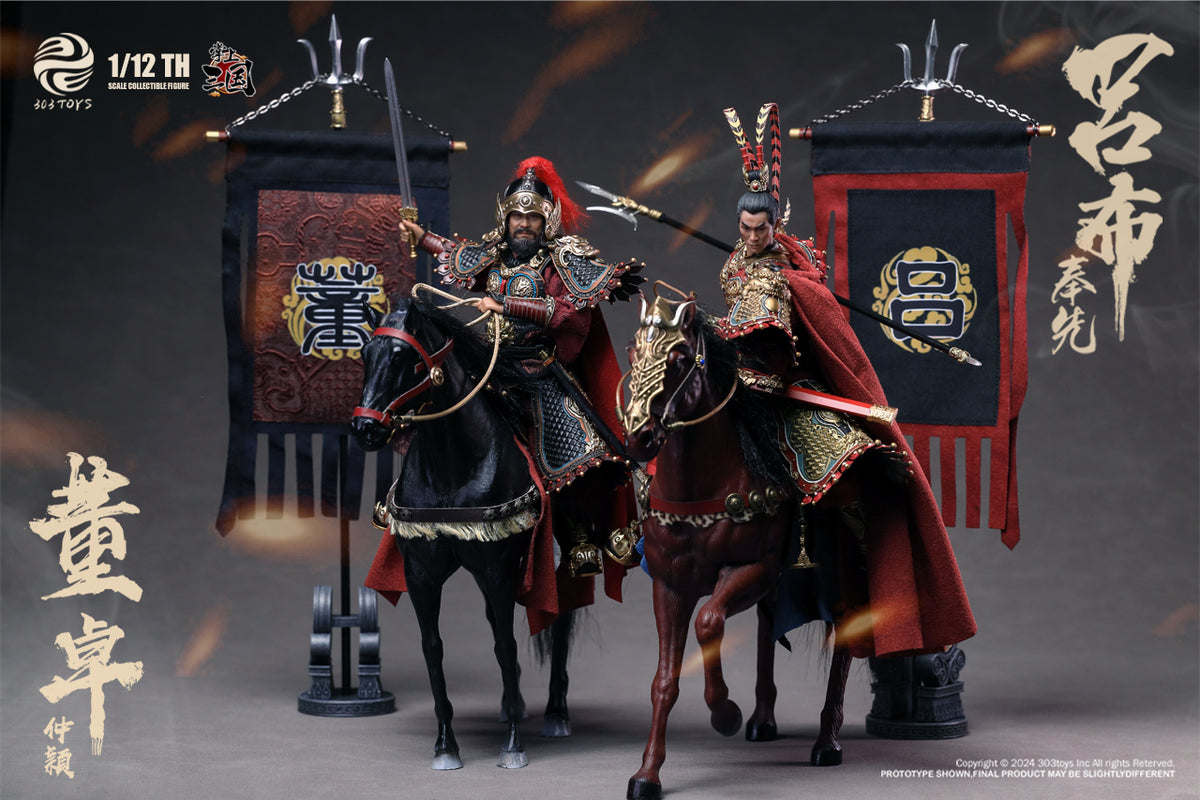 303TOYS 掌中三国志 SG013B 1/12スケール可動フィギュア 3体セット【予約商品】