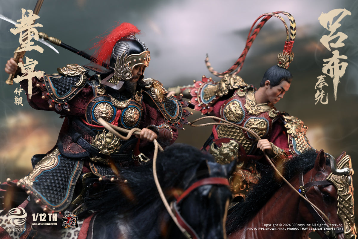 303TOYS 掌中三国志 SG013B 1/12スケール可動フィギュア 3体セット【予約商品】