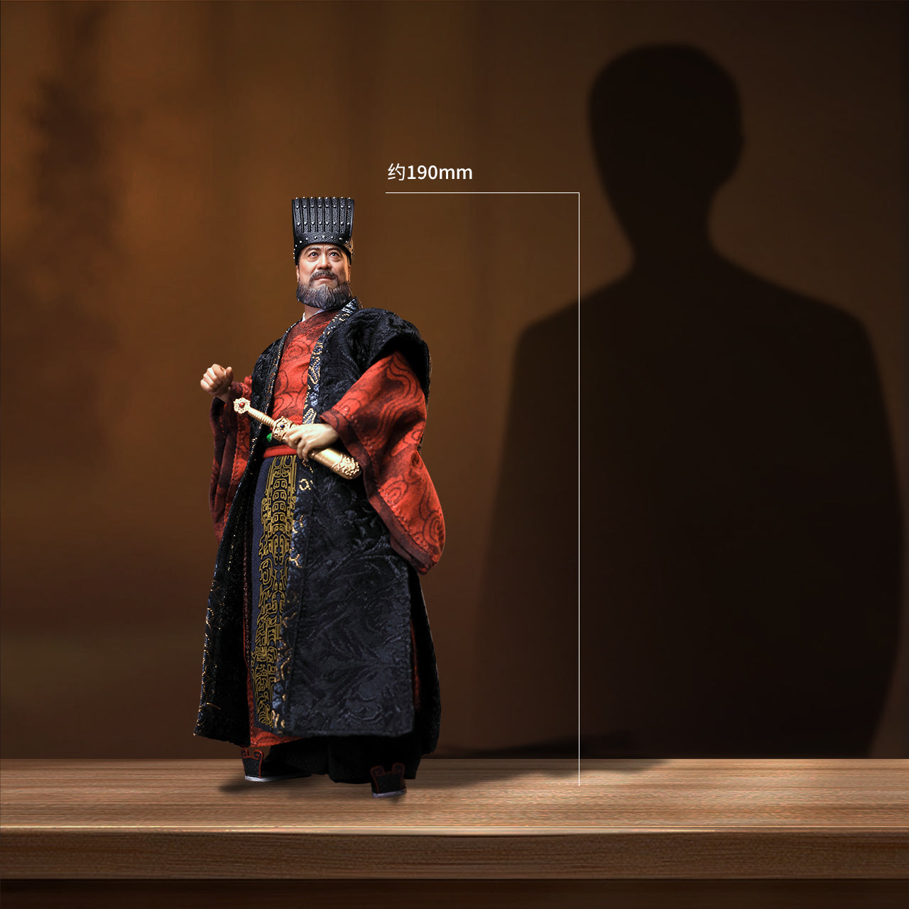 303TOYS 掌中三国志 SG012 太師・董卓(とうたく)-仲穎(ちゅうえい) 1/12スケール可動フィギュア【予約商品】