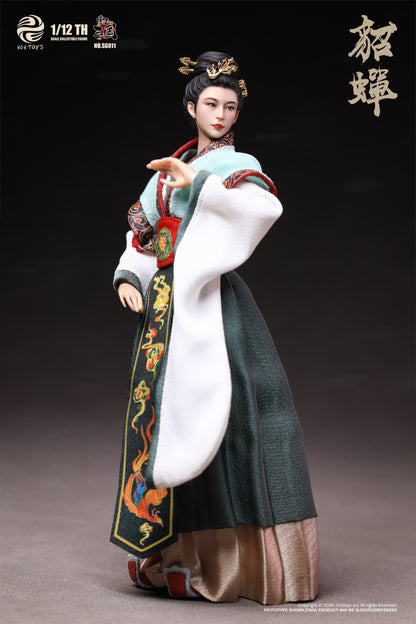 303TOYS 掌中三国志 SG011 貂蝉(ちょうせん) 1/12スケール可動フィギュア【予約商品】