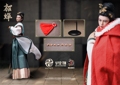 303TOYS 掌中三国志 SG011 貂蝉(ちょうせん) 1/12スケール可動フィギュア【予約商品】