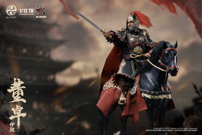 303TOYS 掌中三国志 SG010B 郿侯董卓(とうたく)-仲穎(ちゅうえい) 1/12スケール可動フィギュア 豪華版【予約商品】