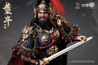 303TOYS 掌中三国志 SG010 郿侯董卓(とうたく)-仲穎(ちゅうえい) 1/12スケール可動フィギュア 通常版【予約商品】