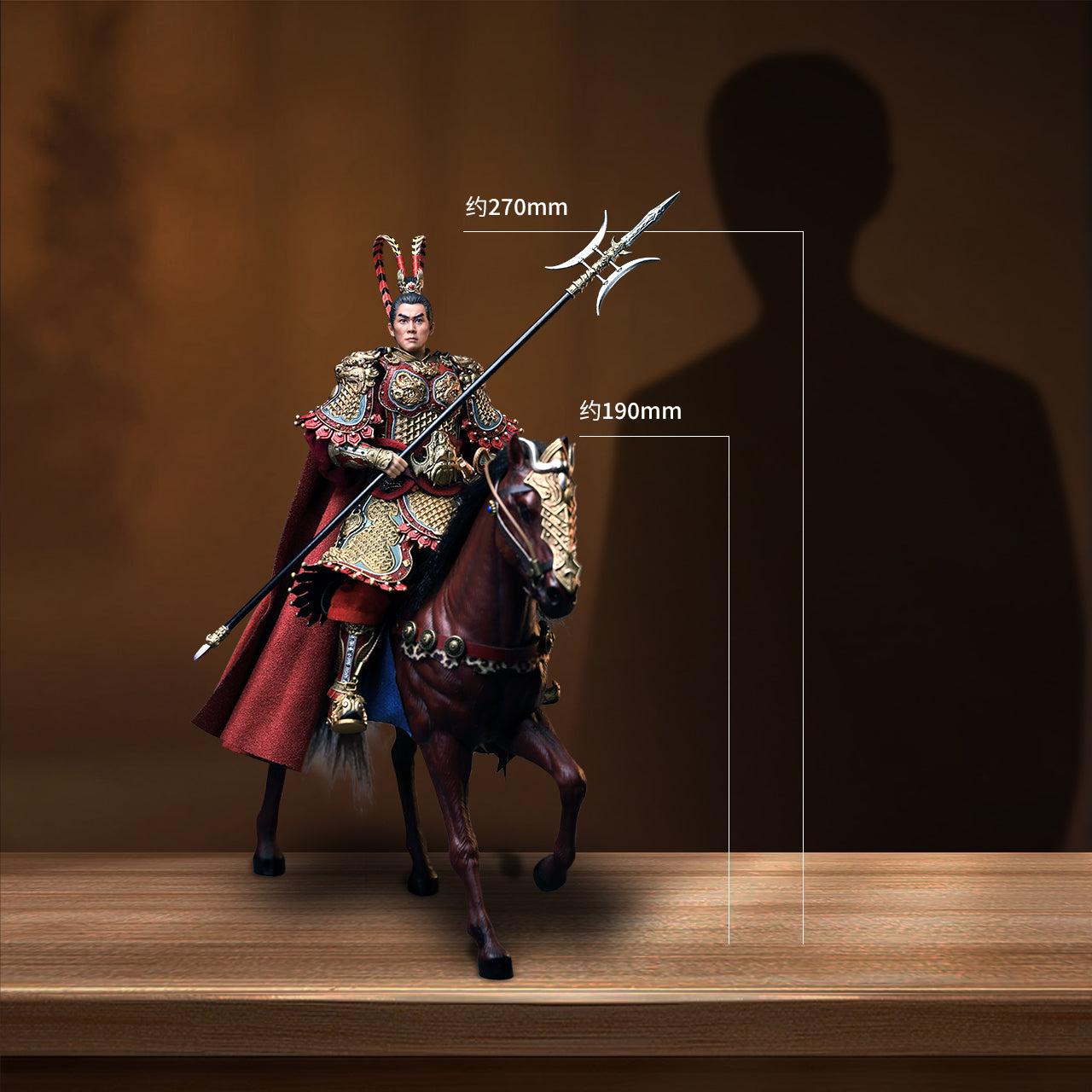 303TOYS 掌中三国志 SG009B 飛将呂布(りょふ)-奉先 1/12スケール可動