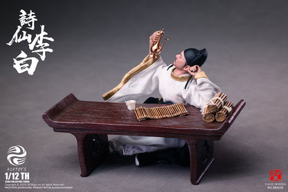 303TOYS 聖人シリーズ NO.SR003B 詩仙・李白 1/12スケール可動フィギュア 豪華版【予約商品】