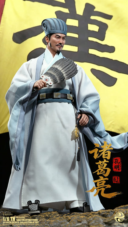 303TOYS 三顧の礼シリーズ NO.QX006 諸葛亮(しょかつりょう)-孔明(こうめい) 1/6スケール可動フィギュア【予約商品】