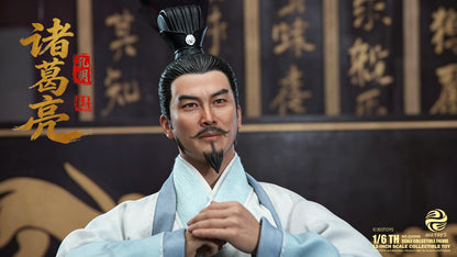 303TOYS 三顧の礼シリーズ NO.QX006 諸葛亮(しょかつりょう)-孔明(こうめい) 1/6スケール可動フィギュア【予約商品】