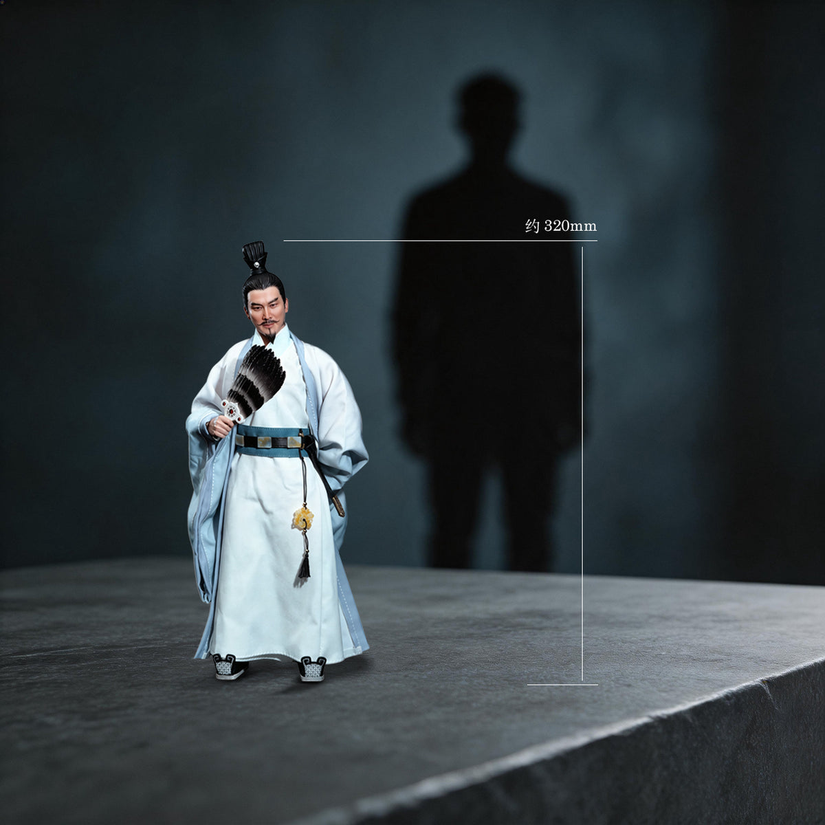 303TOYS 三顧の礼シリーズ NO.QX006 諸葛亮(しょかつりょう)-孔明(こうめい) 1/6スケール可動フィギュア【予約商品】