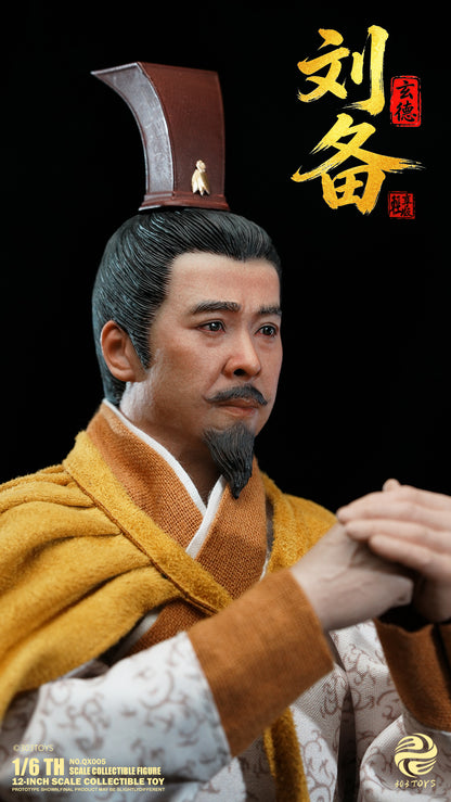 303TOYS 三顧の礼シリーズ NO.QX005 劉備(りゅうび)-玄徳(げんとく)1/6スケール可動フィギュア【予約商品】