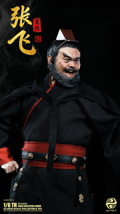 303TOYS 三顧の礼シリーズ NO.QX004 張飛(ちょうひ)-翼徳(よくとく) 1/6スケール可動フィギュア【予約商品】
