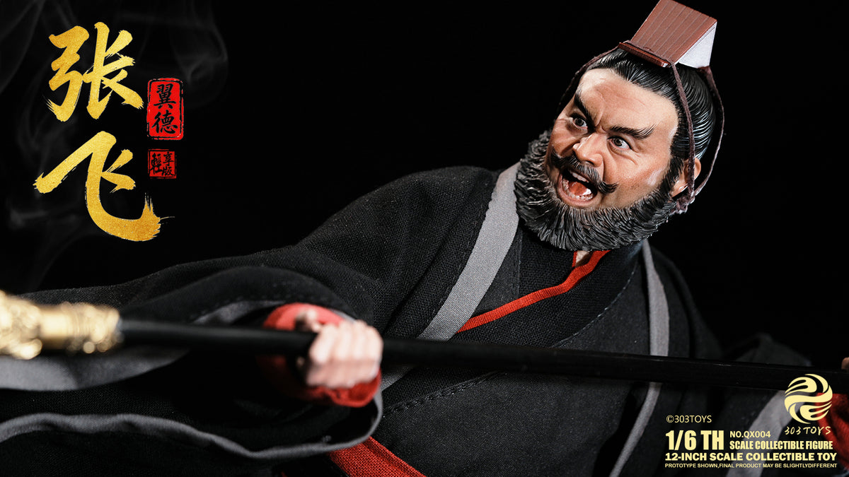 303TOYS 三顧の礼シリーズ NO.QX004 張飛(ちょうひ)-翼徳(よくとく) 1/6スケール可動フィギュア【予約商品】