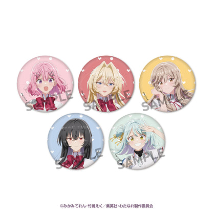 【Box/5】わたしが恋人になれるわけないじゃん、ムリムリ!(※ムリじゃなかった!?) トレーディング缶バッジ(5点セット) わたなれ展Ver.【予約商品】