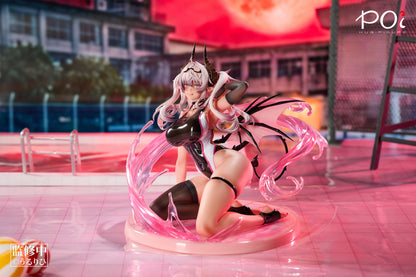 Poi2HUB サキュバス学園水泳部 レヴィアさん 1/6スケール塗装済完成品フィギュア 豪華版【予約商品】