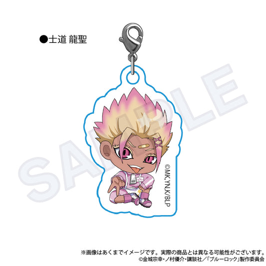 ブルーロック チャーム付きネックストラップ ジャージエプロンVer. 士道龍聖【予約商品】