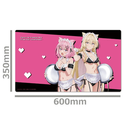 わたしが恋人になれるわけないじゃん、ムリムリ!(※ムリじゃなかった!?) キャラクターラバーマット れな子&真唯 猫耳水着メイドVer. 描き下ろし【予約商品】