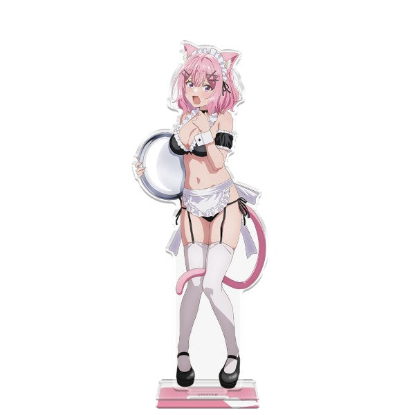 わたしが恋人になれるわけないじゃん、ムリムリ!(※ムリじゃなかった!?) アクリルキャラスタンド 甘織れな子 猫耳水着メイドVer. 描き下ろし【予約商品】