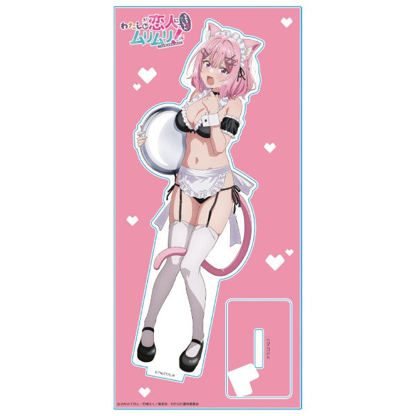 わたしが恋人になれるわけないじゃん、ムリムリ!(※ムリじゃなかった!?) アクリルキャラスタンド 甘織れな子 猫耳水着メイドVer. 描き下ろし【予約商品】