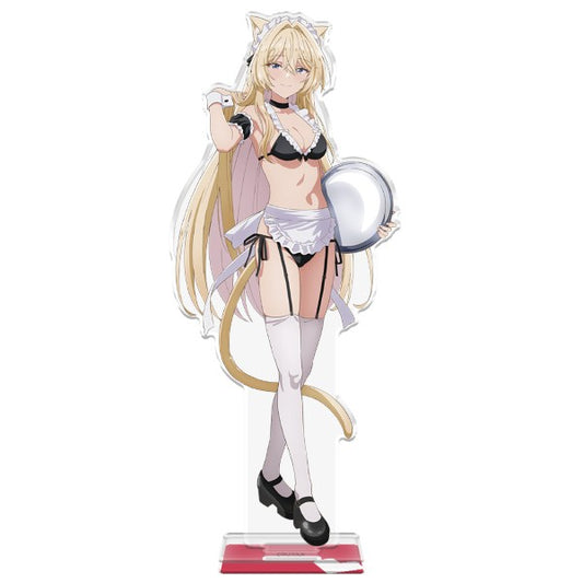 わたしが恋人になれるわけないじゃん、ムリムリ!(※ムリじゃなかった!?) アクリルキャラスタンド 王塚真唯 猫耳水着メイドVer. 描き下ろし【予約商品】