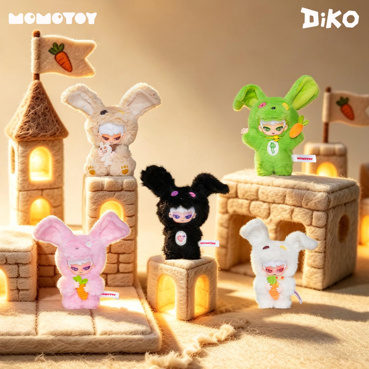 【Box/4】MOMOTOY Diko ラッキーバニーシリーズ トレーディングプラッシュ【予約商品】
