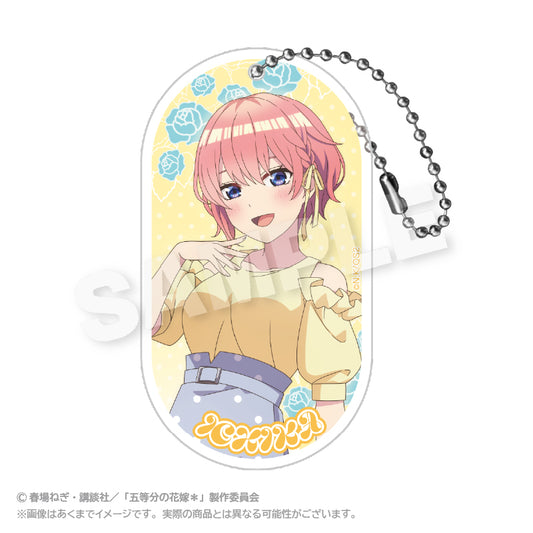 五等分の花嫁* アクリルキーホルダー 水玉パステルVer. 中野一花【予約商品】