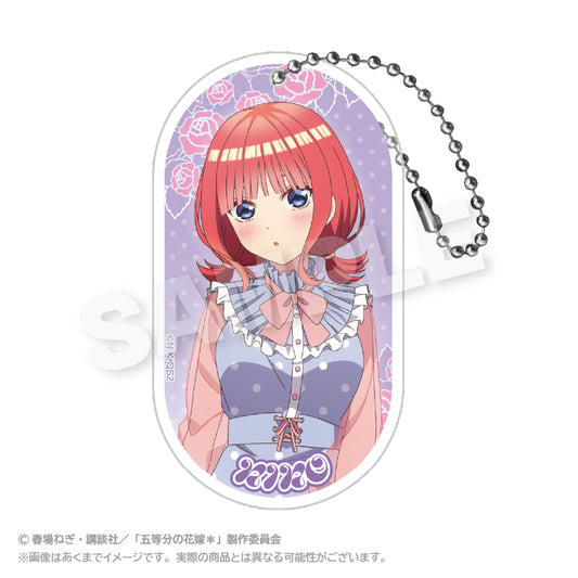 五等分の花嫁* アクリルキーホルダー 水玉パステルVer. 中野二乃【予約商品】
