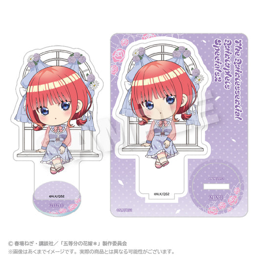 五等分の花嫁* ミニキャラアクリルマスコット 水玉パステルVer. 中野二乃【予約商品】