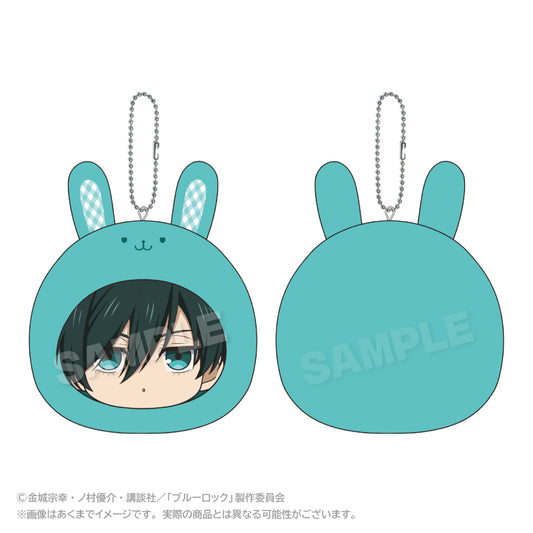 ブルーロック まるめいつクッションキーホルダー うさぎVer. 糸師凛【予約商品】