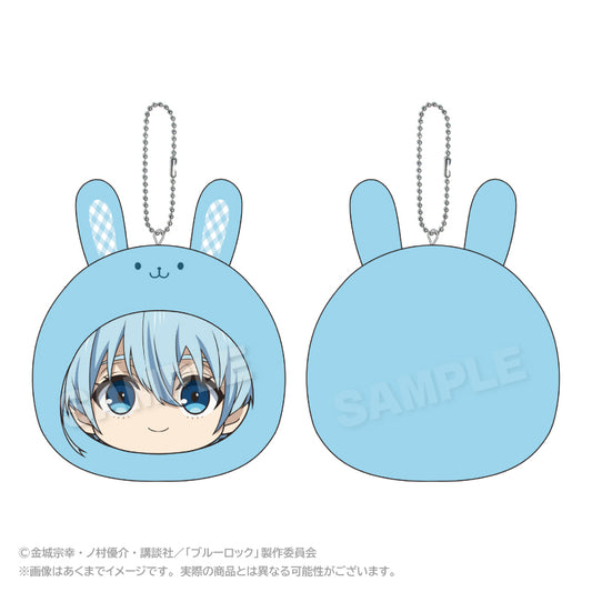 ブルーロック まるめいつクッションキーホルダー うさぎVer. 氷織羊【予約商品】