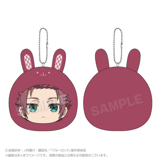 ブルーロック まるめいつクッションキーホルダー うさぎVer. 糸師冴【予約商品】