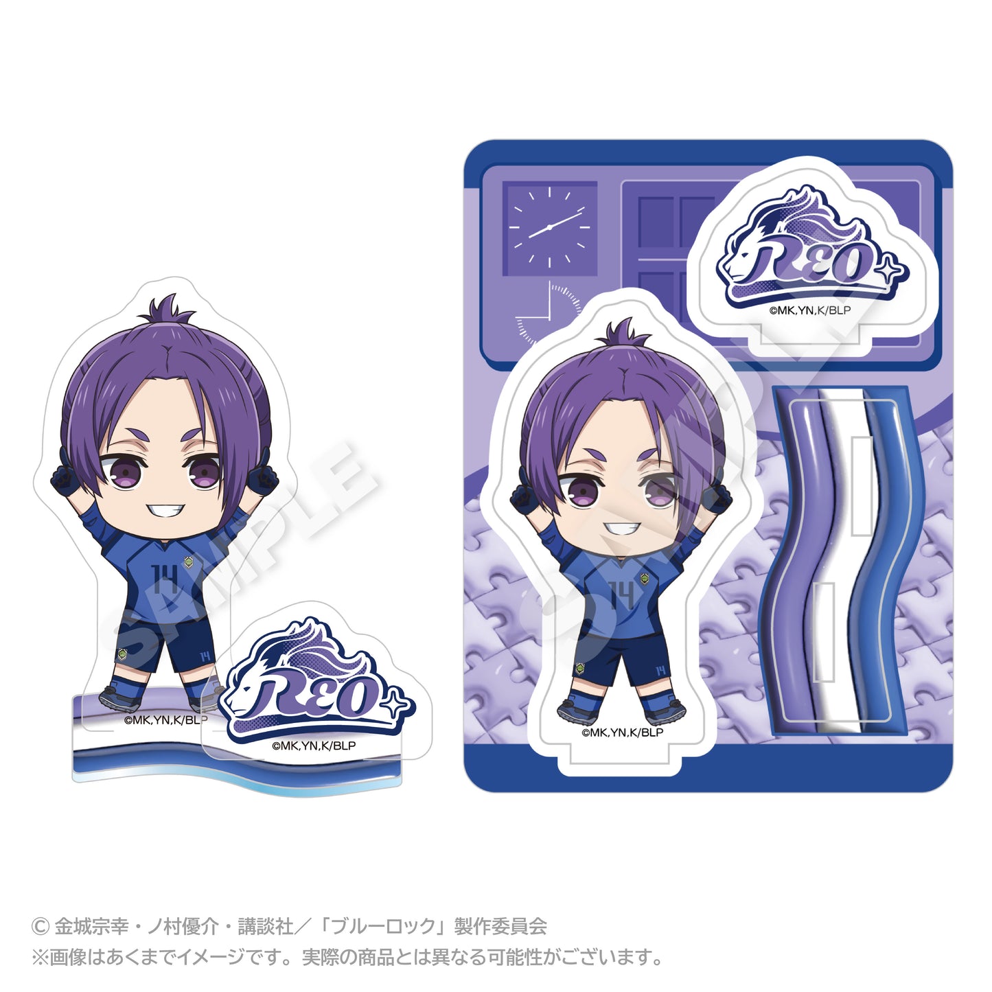 ブルーロック ぽいんつアクリルマスコット 御影玲王【予約商品】