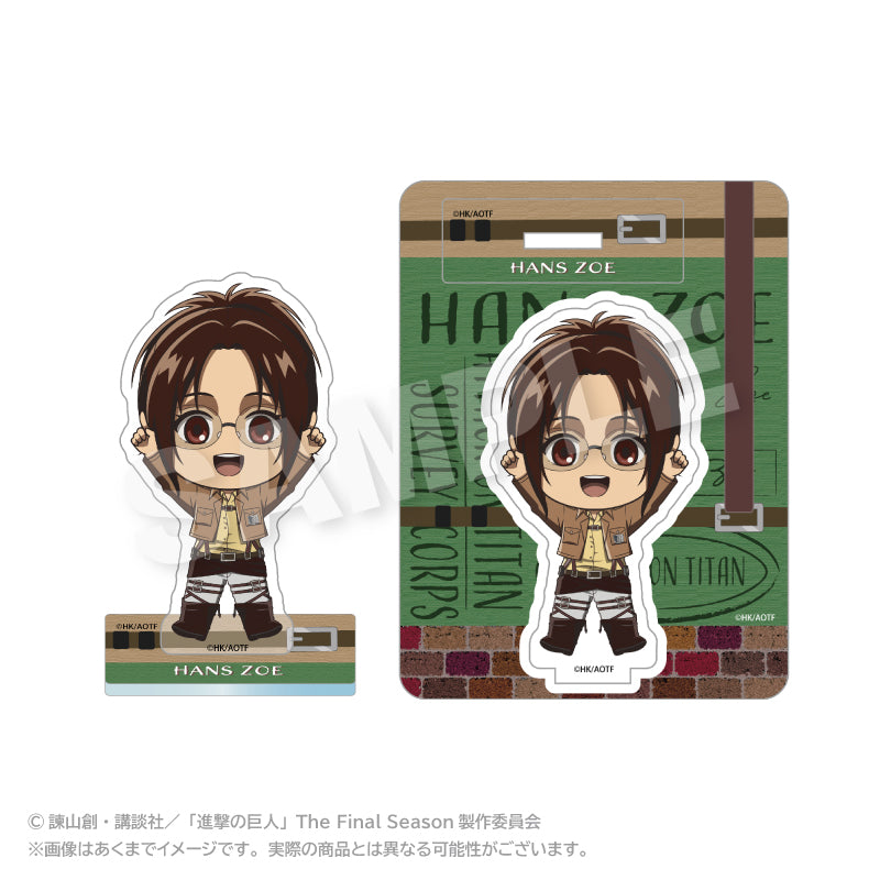 進撃の巨人 ぽいんつアクリルマスコット ハンジ・ゾエ【予約商品】
