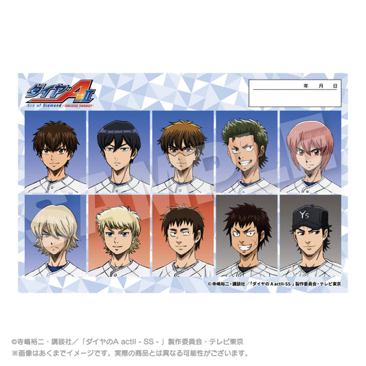 ダイヤのA act II -Second Season- 証明写真風ステッカー【予約商品】