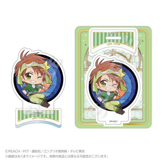 しゅごキャラ! ミニキャラアクリルマスコット まるまどVer. スカイジャック【予約商品】