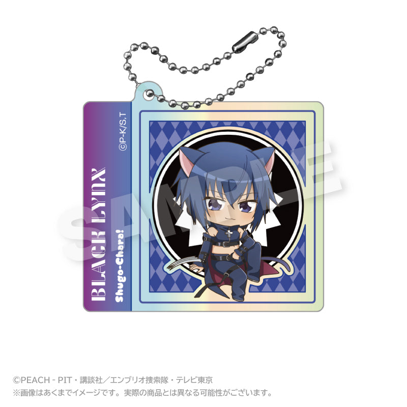 しゅごキャラ! オーロラアクリルキーホルダー まるまどVer. ブラックリンクス【予約商品】