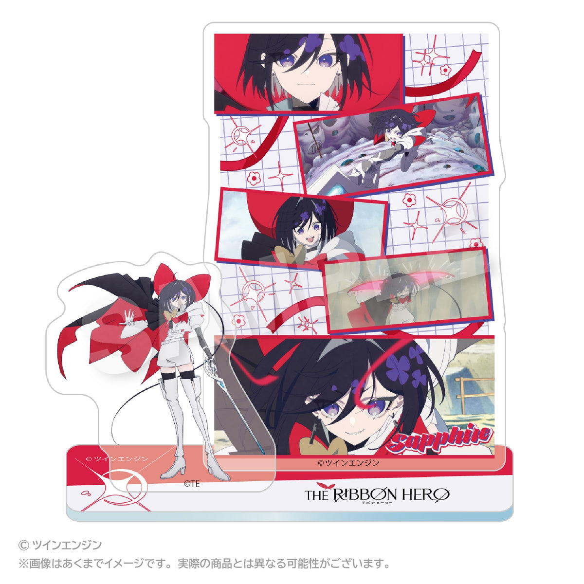 THE RIBBON HERO リボンヒーロー メモリーズアクリルマスコット サファイア(リボンの騎士)【予約商品】