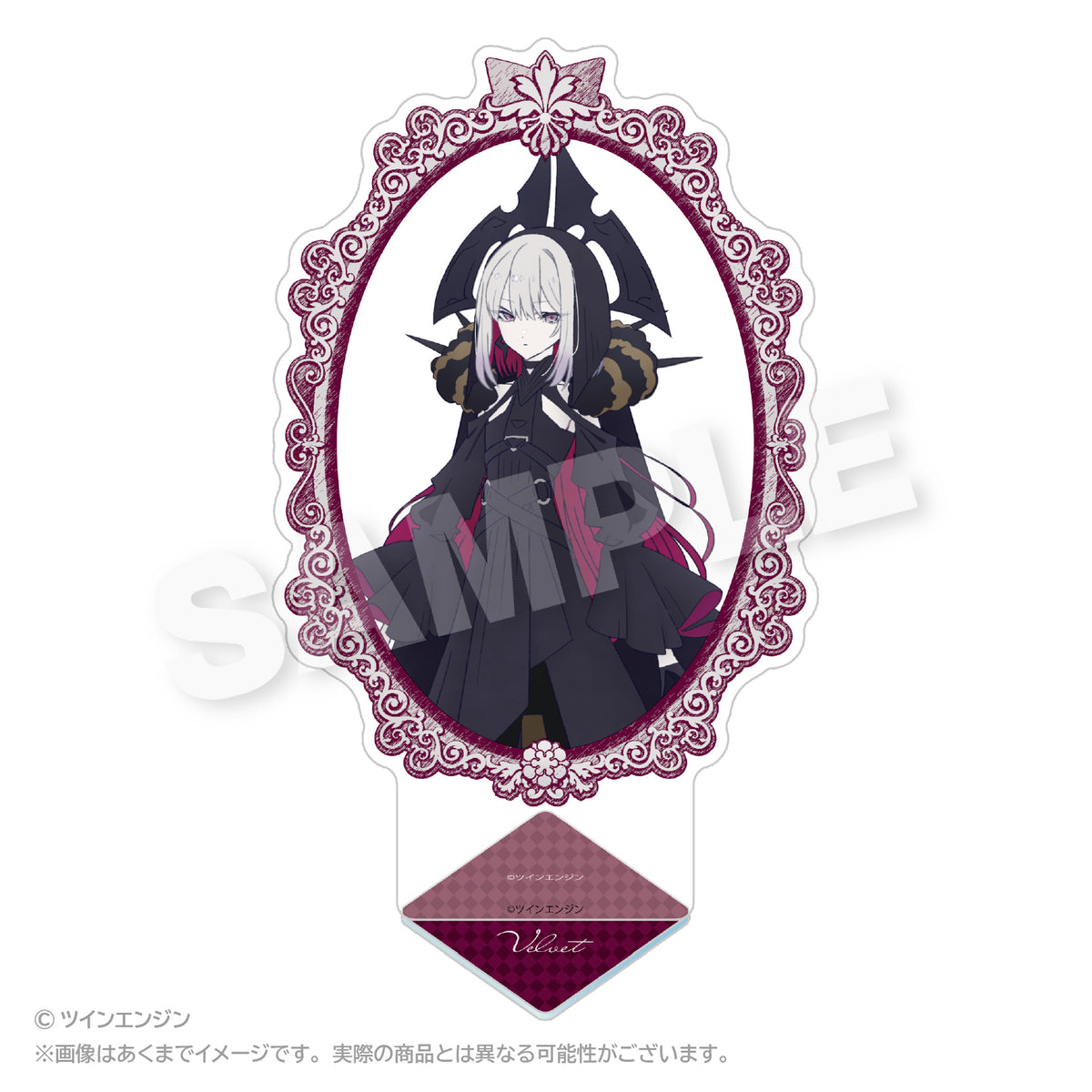 THE RIBBON HERO リボンヒーロー 額縁風アクリルスタンド ベルベット【予約商品】
