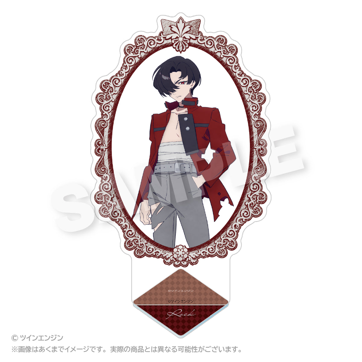 THE RIBBON HERO リボンヒーロー 額縁風アクリルスタンド ロック【予約商品】