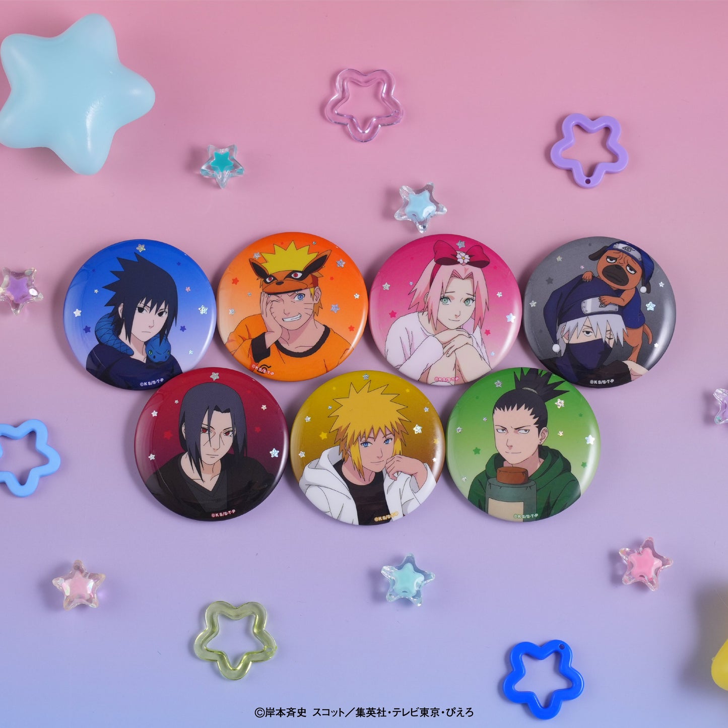 【Box/14】NARUTO-ナルト- 疾風伝 トレーディング缶バッジ 描き下ろしパジャマVer.【予約商品】