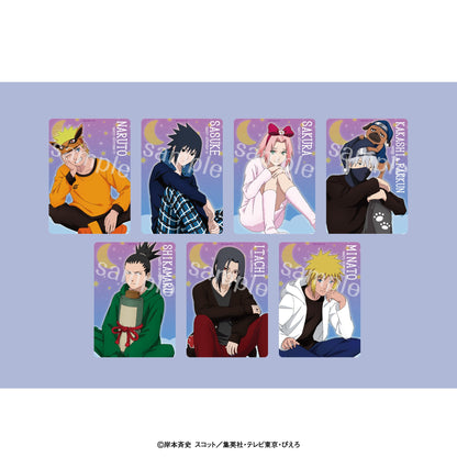 【Box/14】NARUTO-ナルト- 疾風伝 トレーディングクリアプレート 描き下ろしパジャマVer.【予約商品】