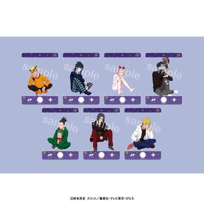 【Box/14】NARUTO-ナルト- 疾風伝 トレーディングクリアプレート 描き下ろしパジャマVer.【予約商品】
