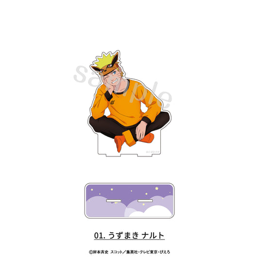 NARUTO-ナルト- 疾風伝 アクリルスタンド 描き下ろしパジャマVer. 01 うずまきナルト【予約商品】