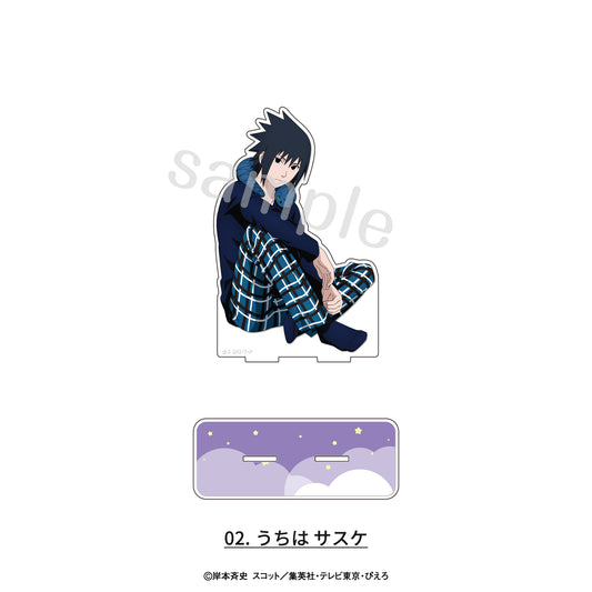 NARUTO-ナルト- 疾風伝 アクリルスタンド 描き下ろしパジャマVer. 02 うちはサスケ【予約商品】
